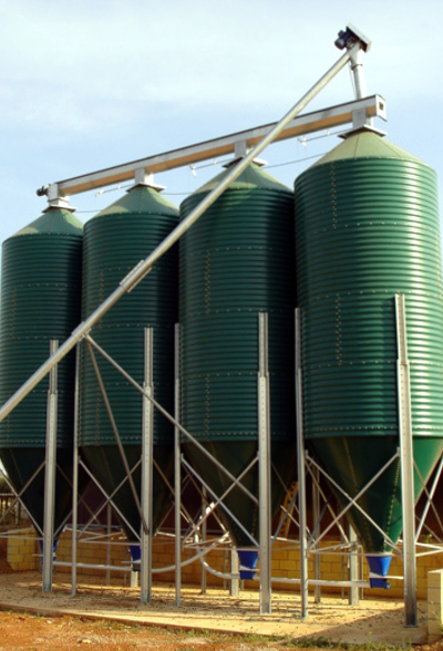 silos y transportadores de grano instalaciones hípicas