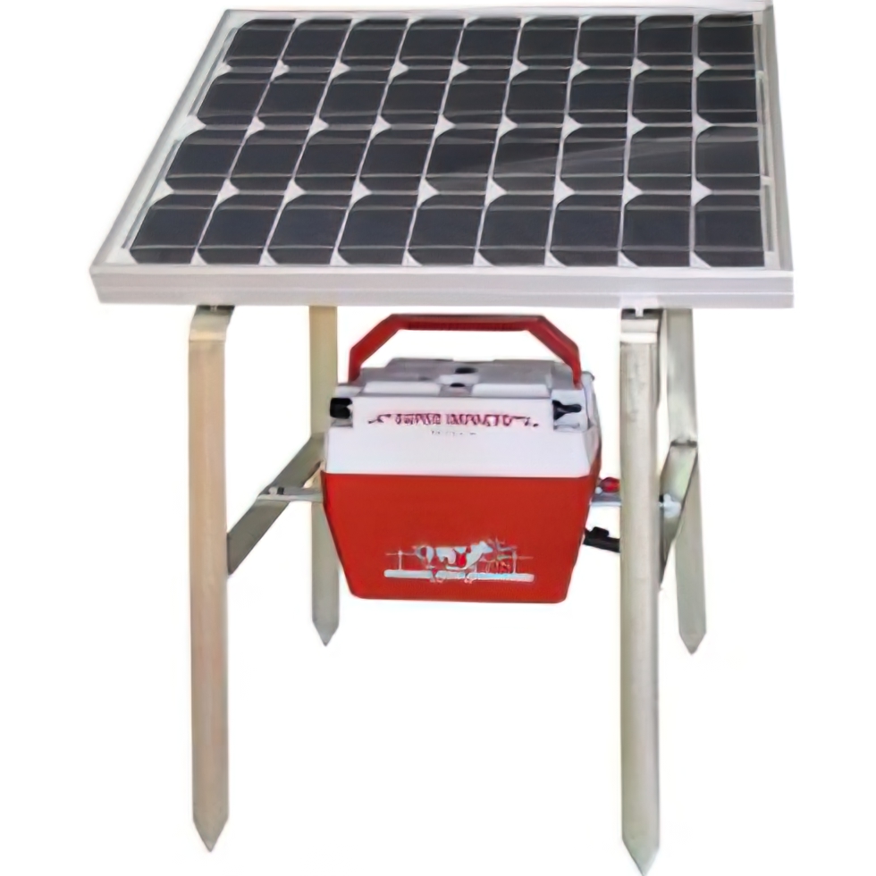 Comprar Pastor eléctrico solar IMPACTO SOLAR RECARGABLE 10W batería y panel  INCLUÍDOS - Damia Solar